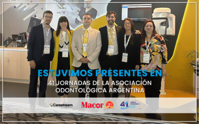 Presentes en las 41º Jornadas Internacionales de la Asociación Odontológica Argentina