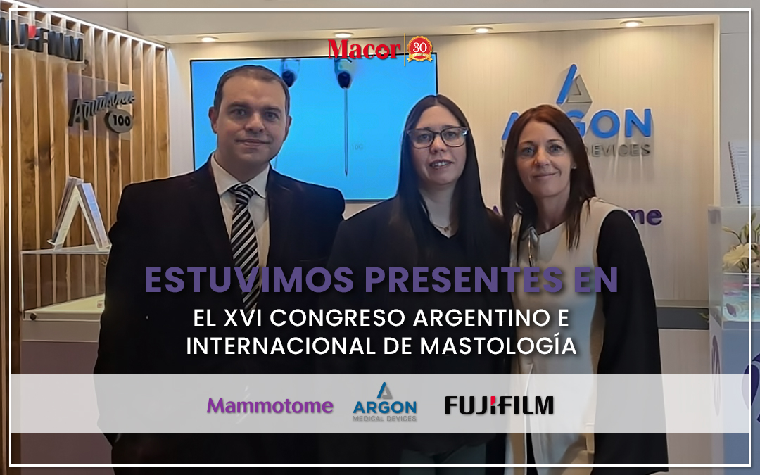 PRESENTES EN XVI CONGRESO ARGENTINO E INTERNACIONAL DE MASTOLOGÍA